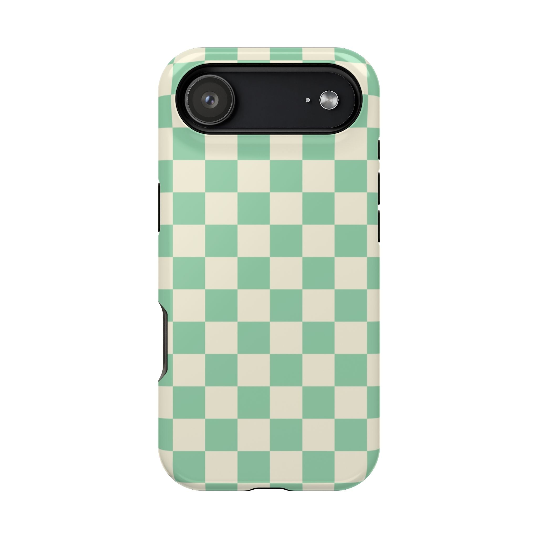 Mint Checkers - Tough MagSafe Case