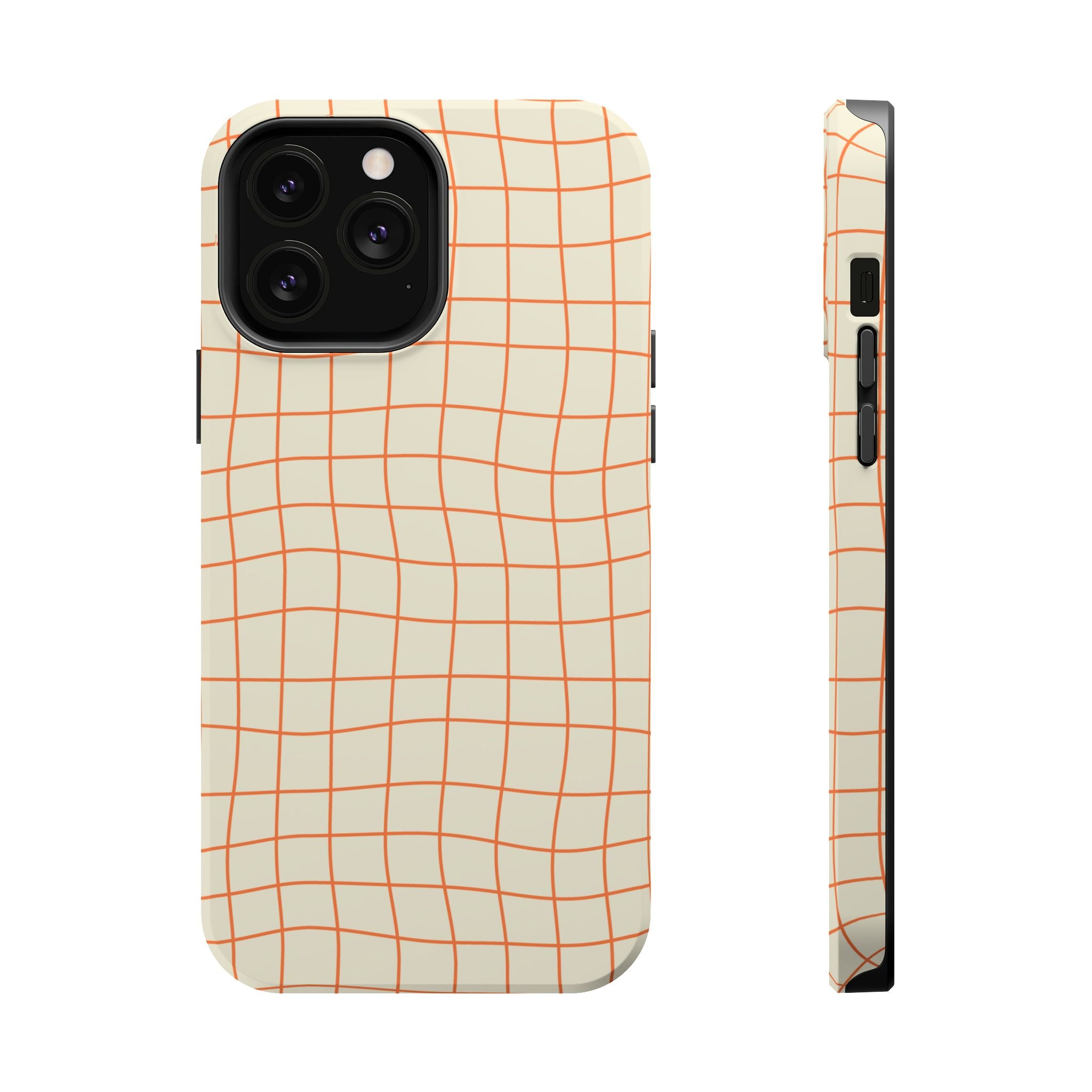 Warped Grid - Tough MagSafe Case