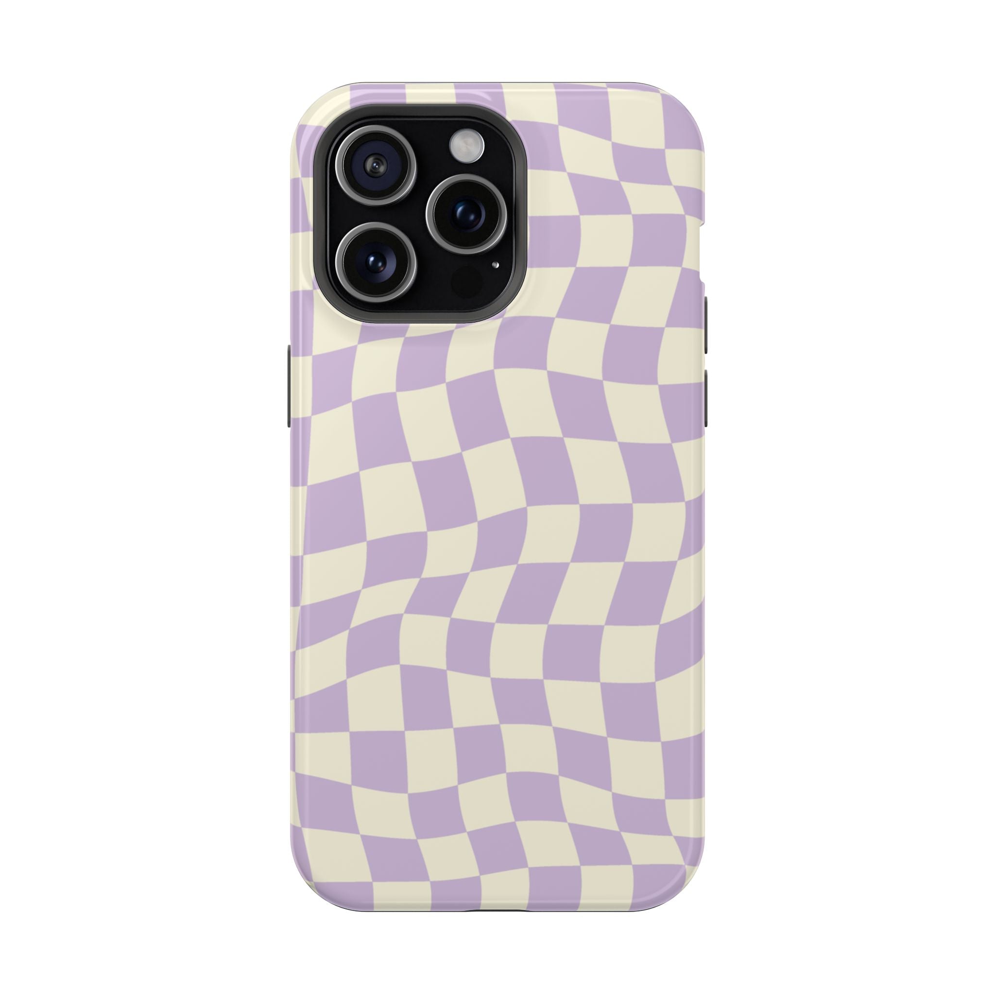 Lavender Checkers - Tough MagSafe Case