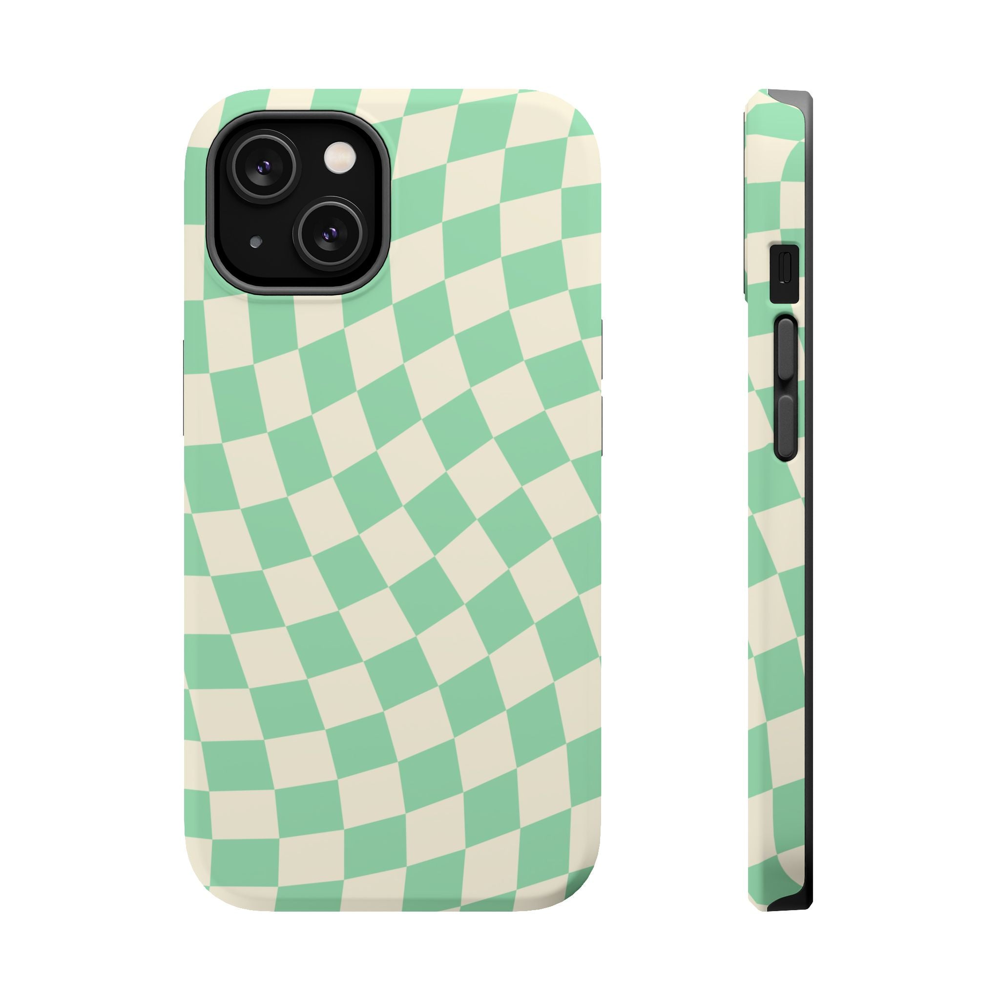 Pistachio Checkers - Tough MagSafe Case
