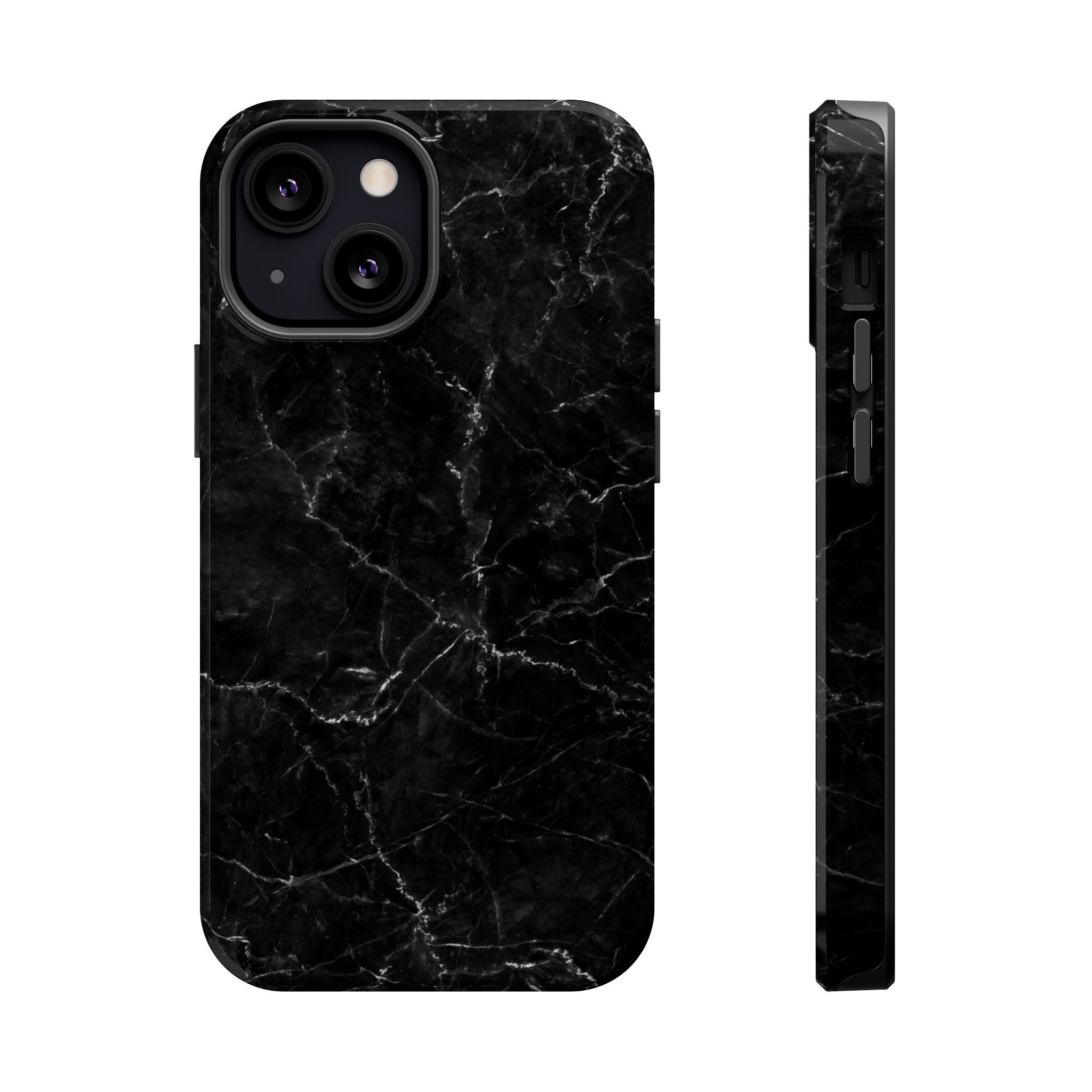 Marquina Black - Tough MagSafe Case