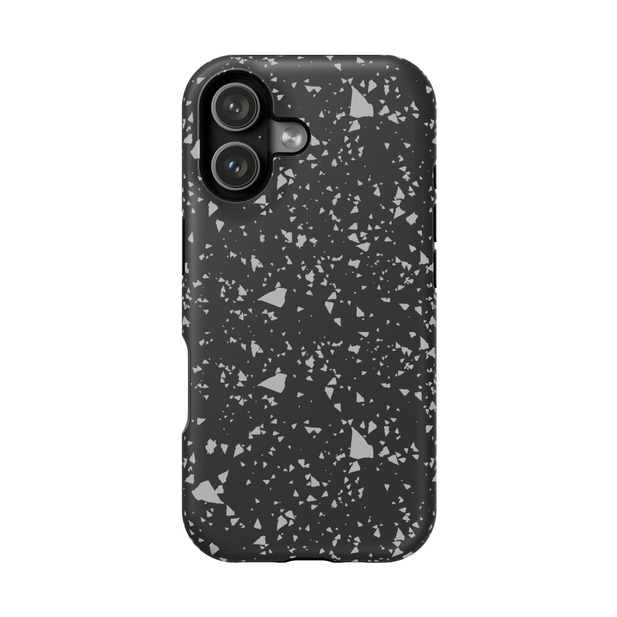 Black Terrazzo - Tough MagSafe Case