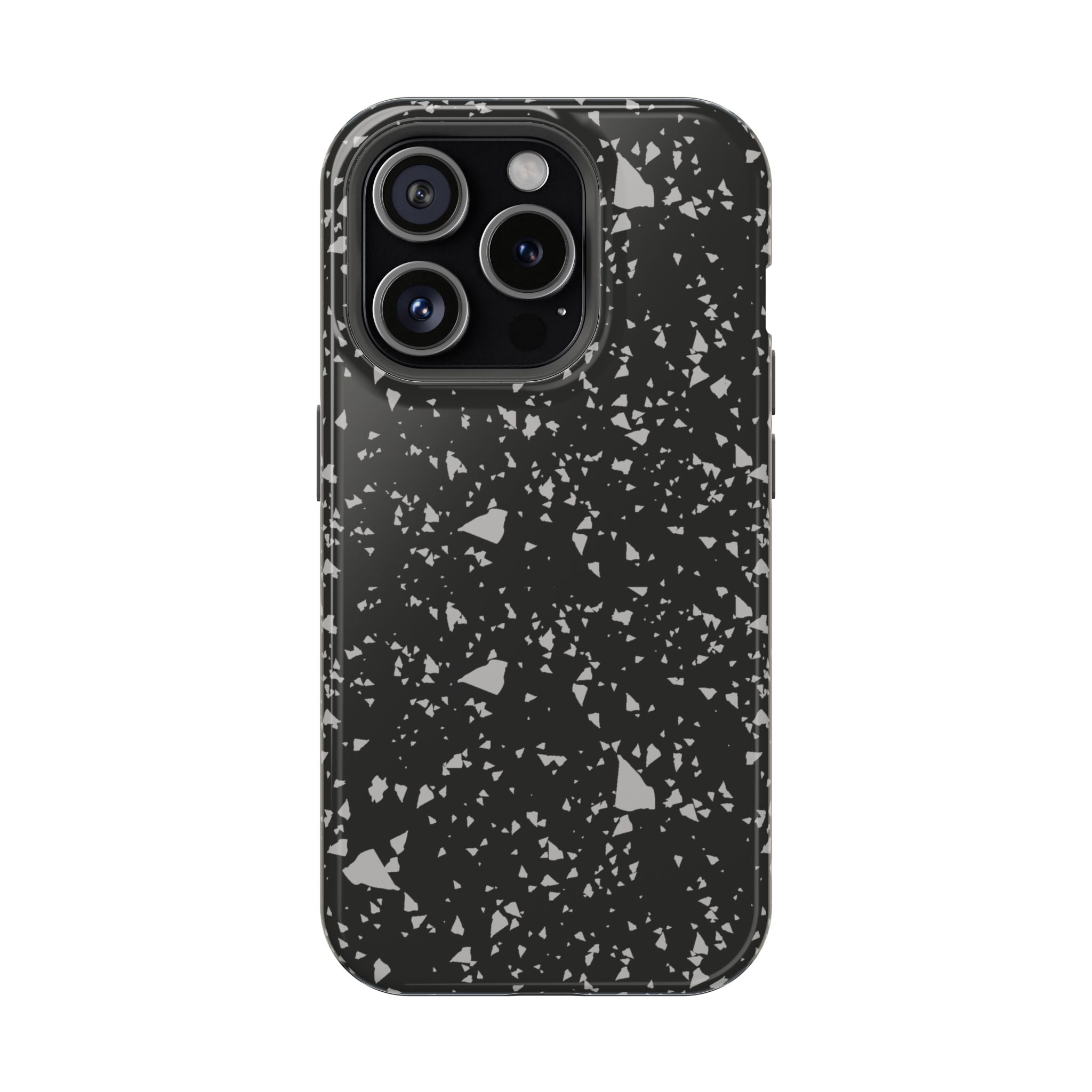 Black Terrazzo - Tough MagSafe Case