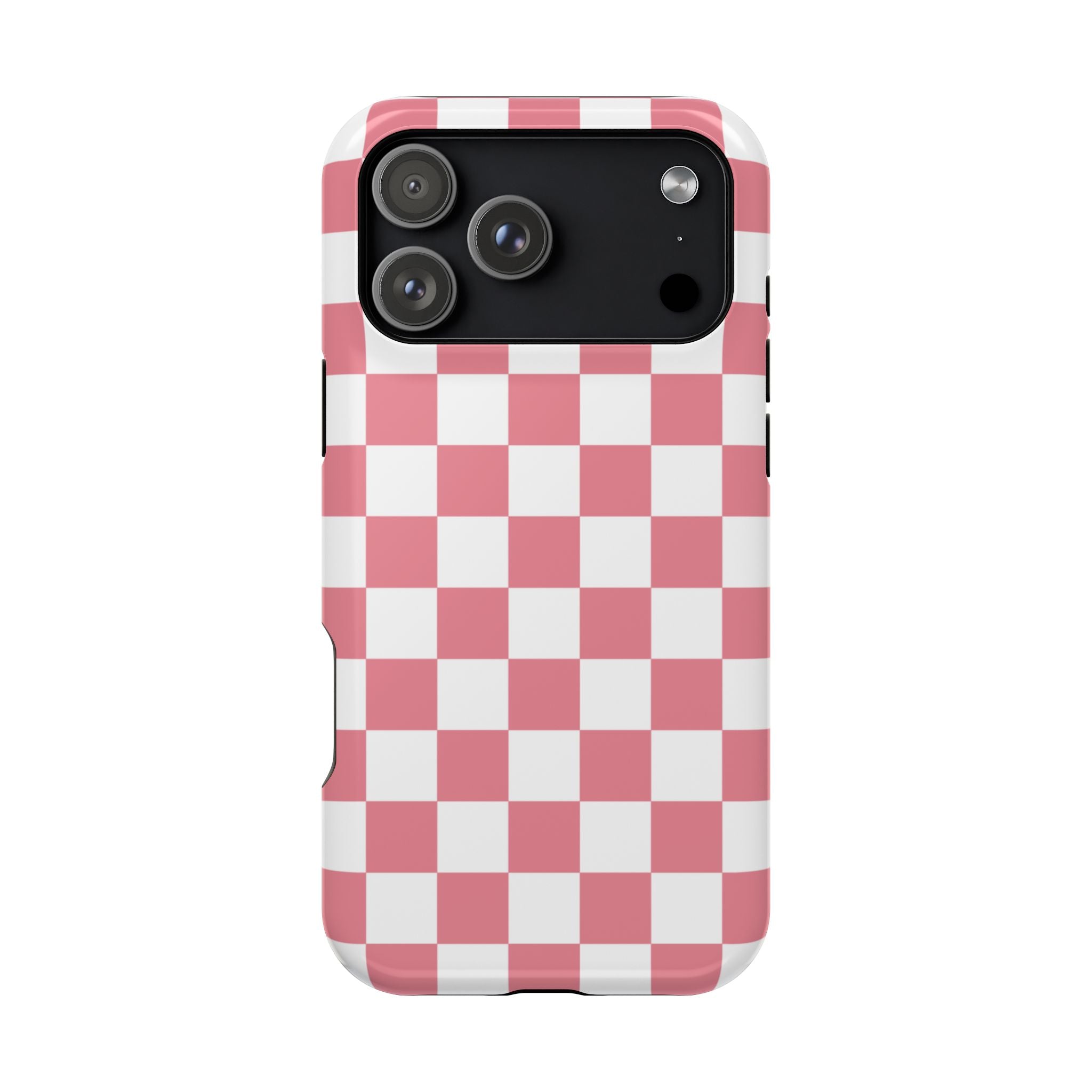 Pink Checkers - Tough MagSafe Case