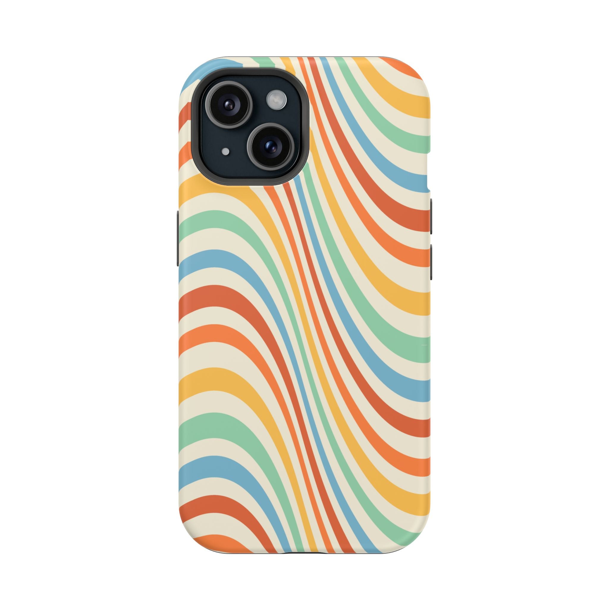 Retro Swirl - Tough MagSafe Case