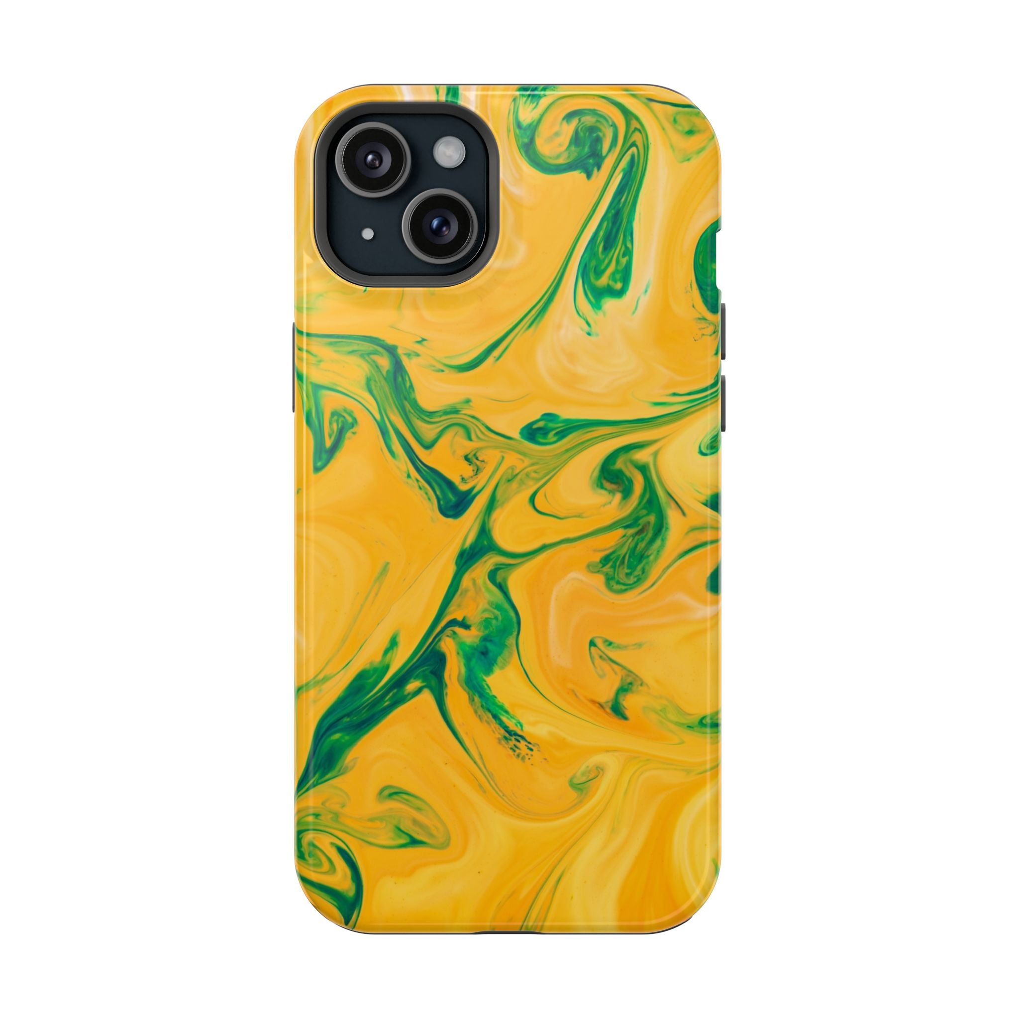 Lime Marble - Tough MagSafe Case
