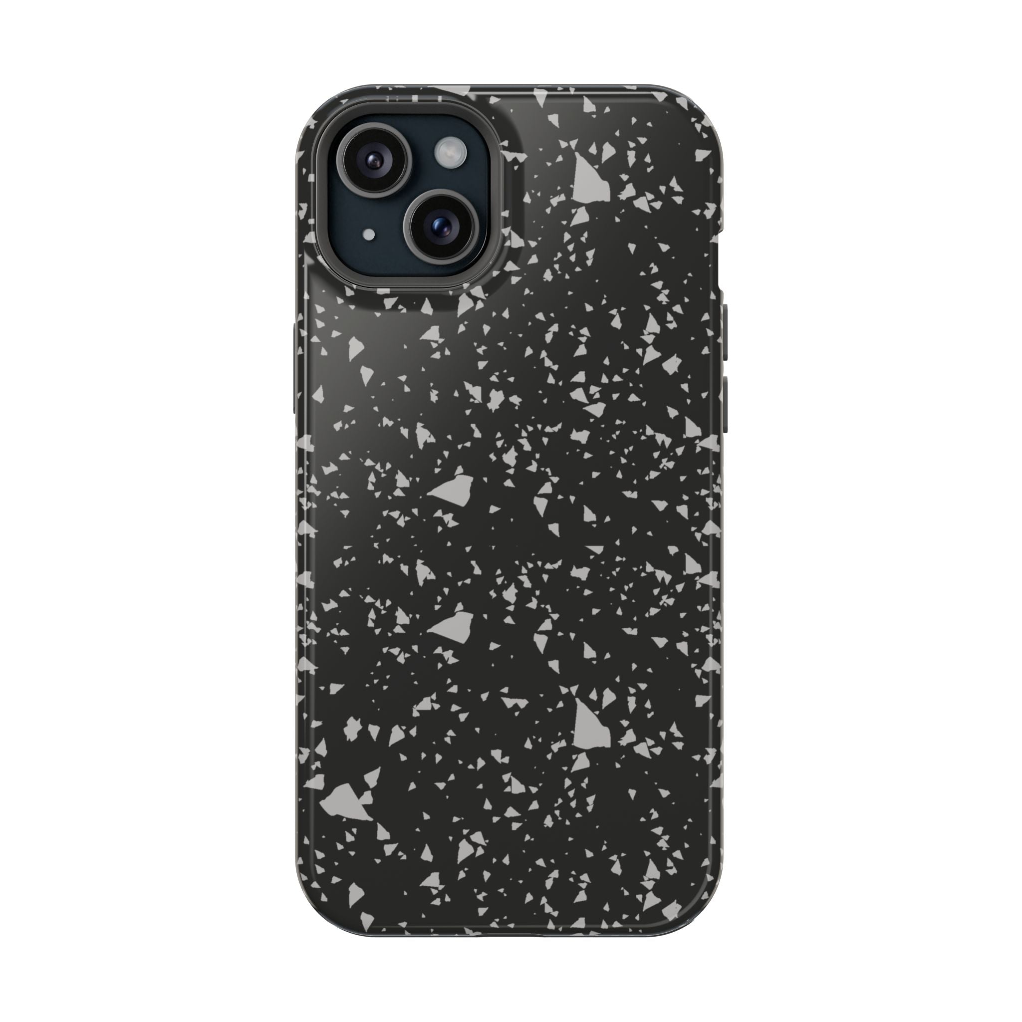 Black Terrazzo - Tough MagSafe Case