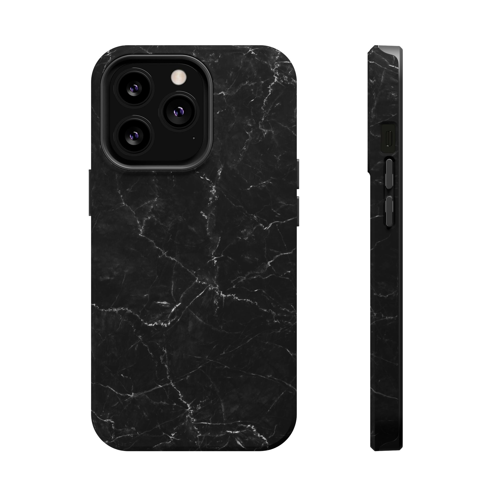 Marquina Black - Tough MagSafe Case