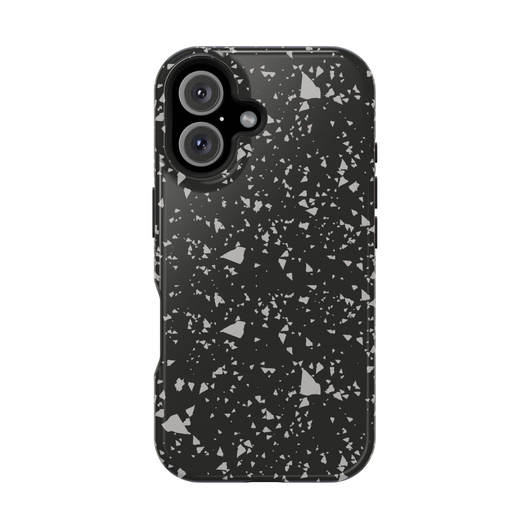 Black Terrazzo - Tough MagSafe Case