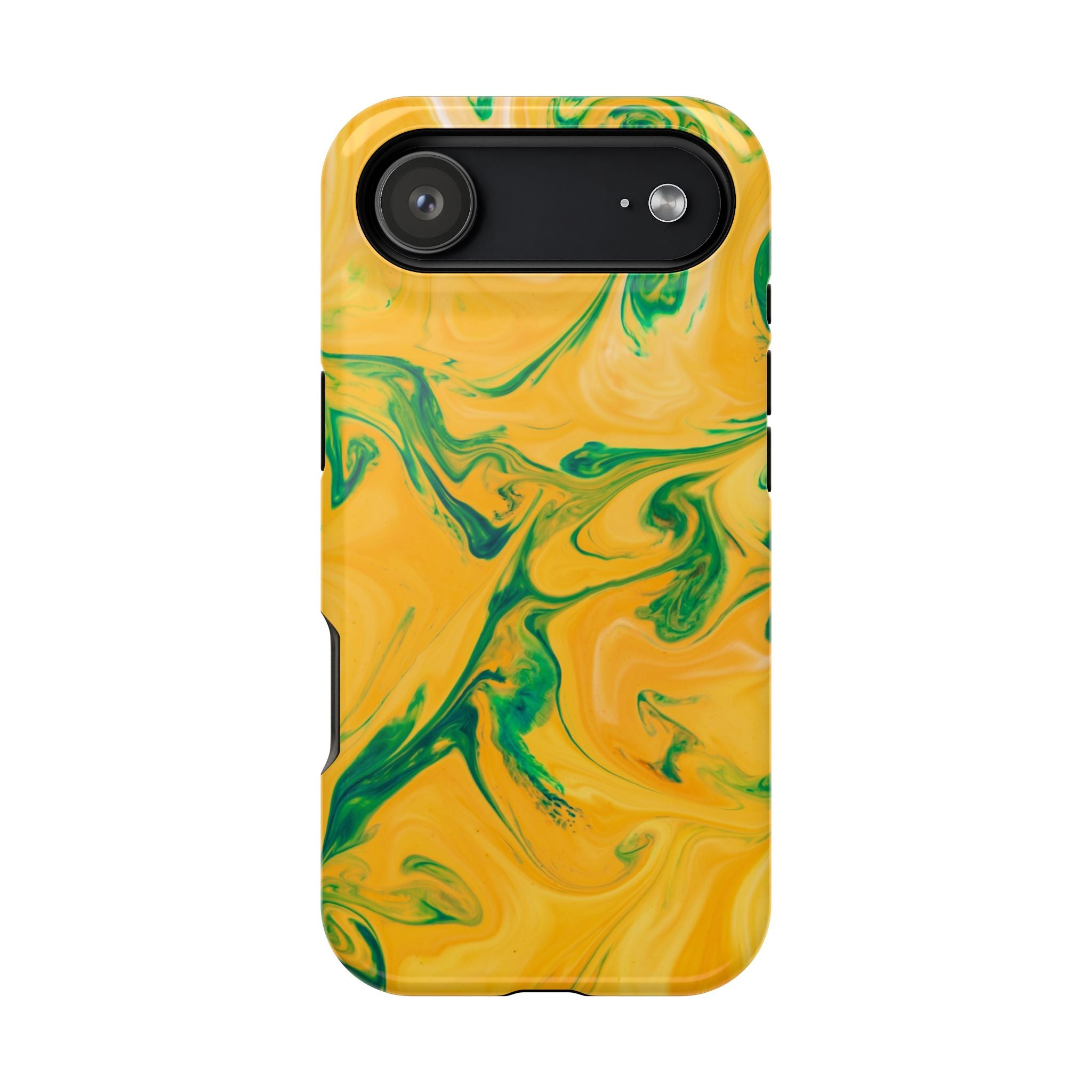 Lime Marble - Tough MagSafe Case