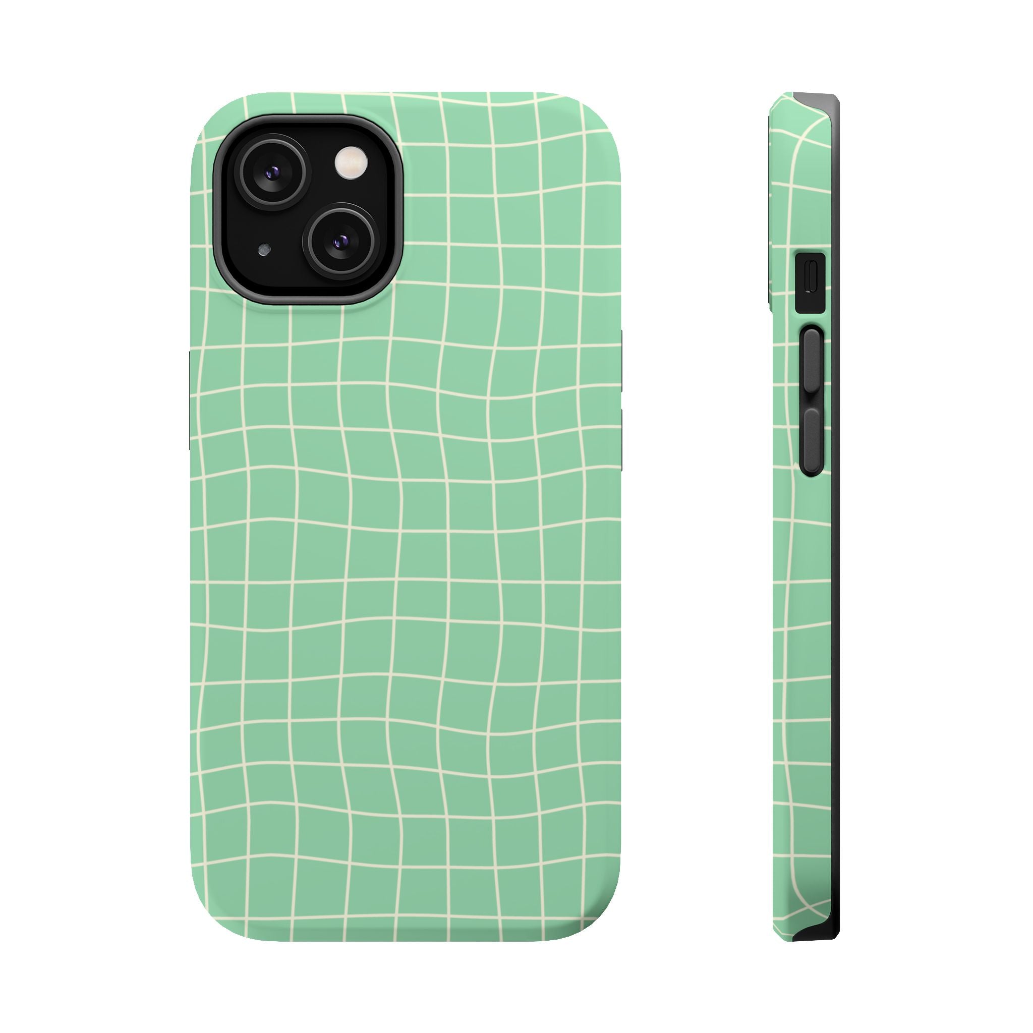 Pistachio Grid - Tough MagSafe Case