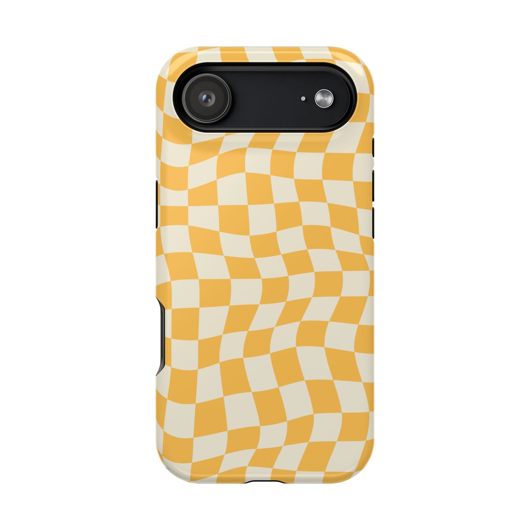 Lime Checkers - Tough MagSafe Case