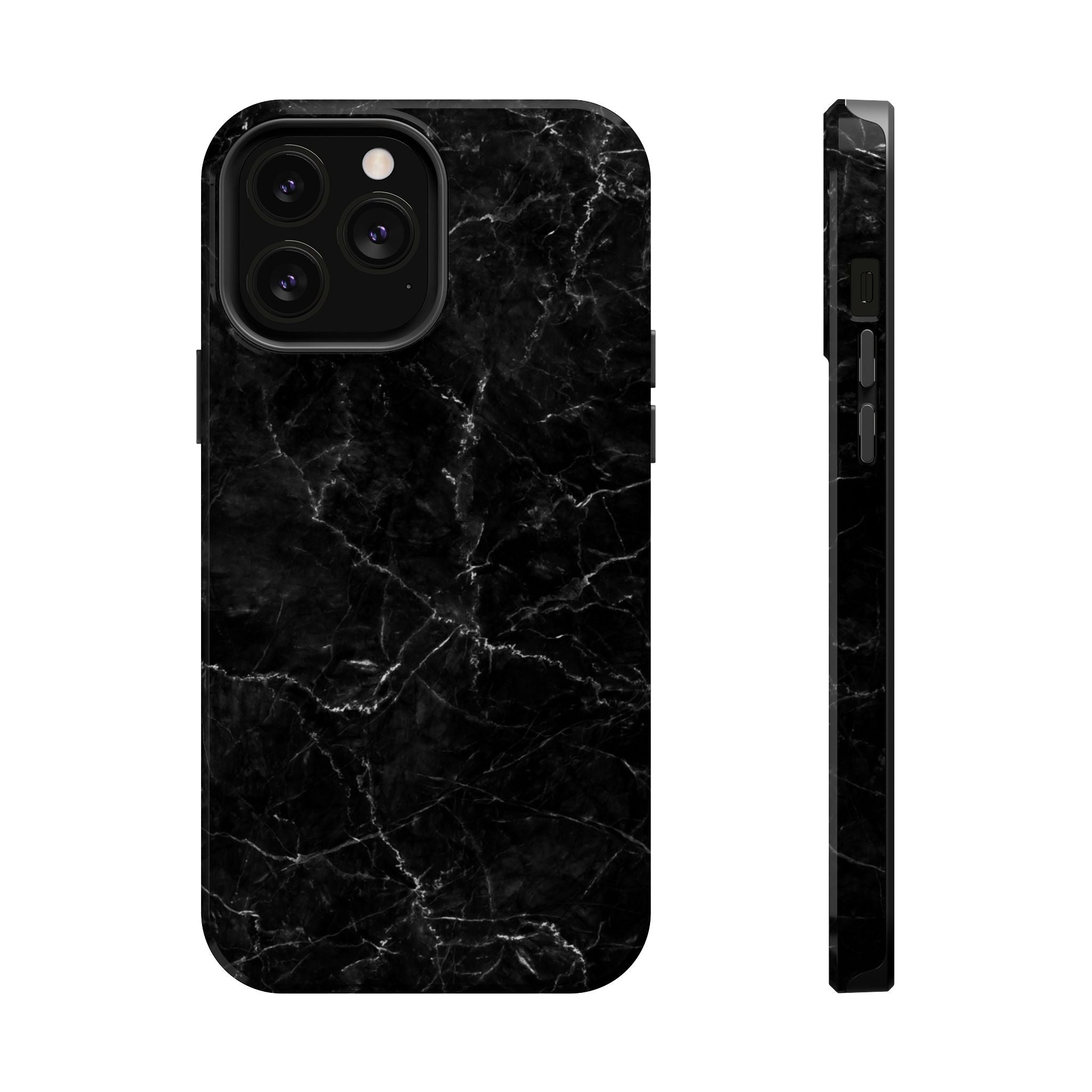 Marquina Black - Tough MagSafe Case