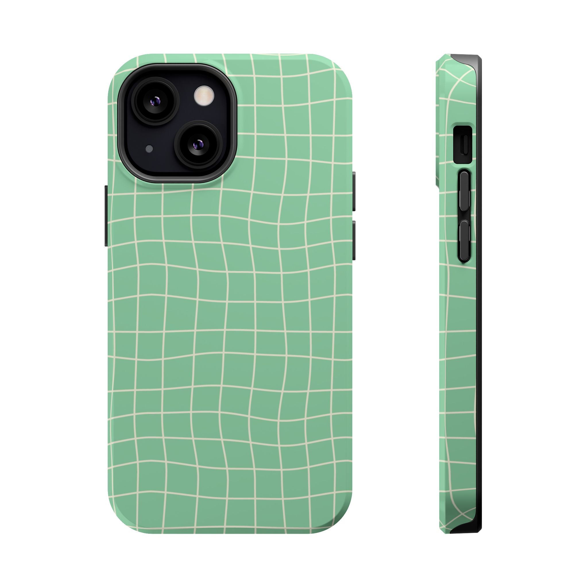 Pistachio Grid - Tough MagSafe Case