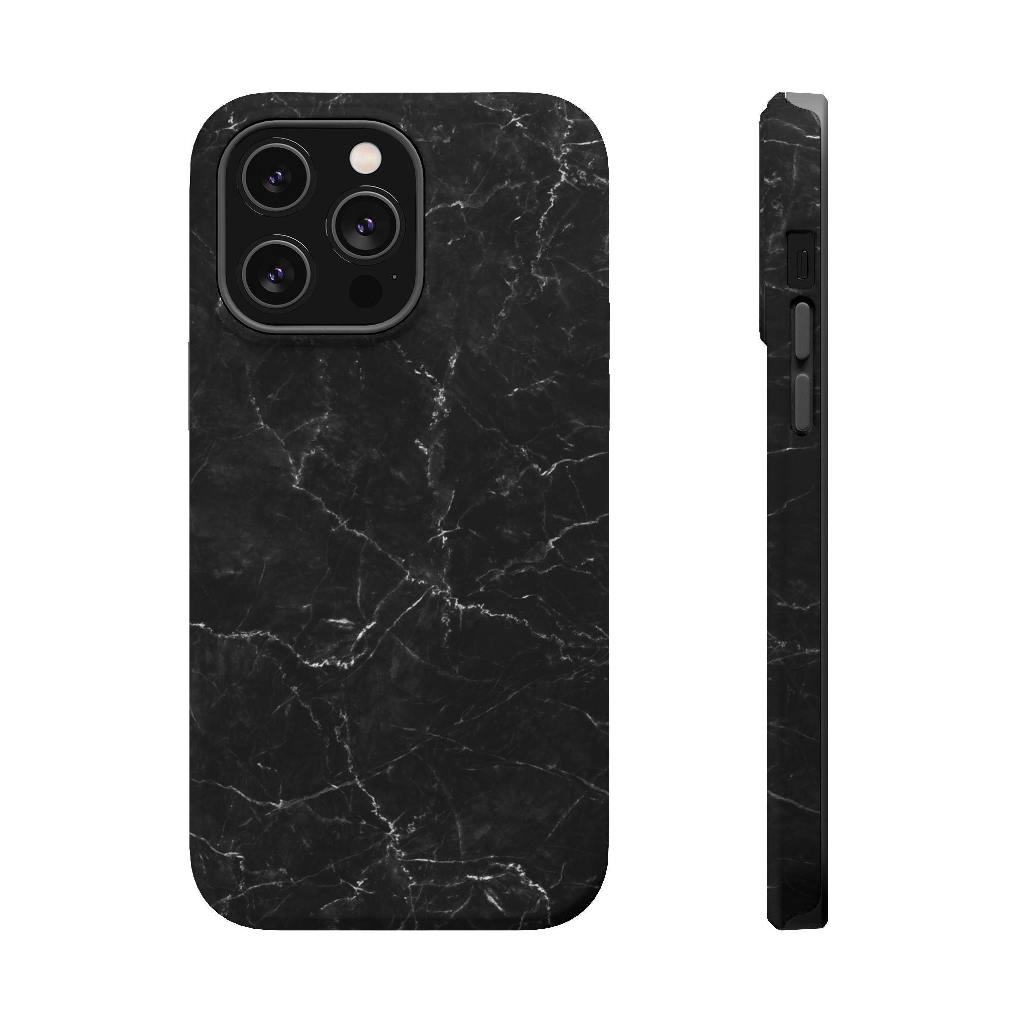 Marquina Black - Tough MagSafe Case