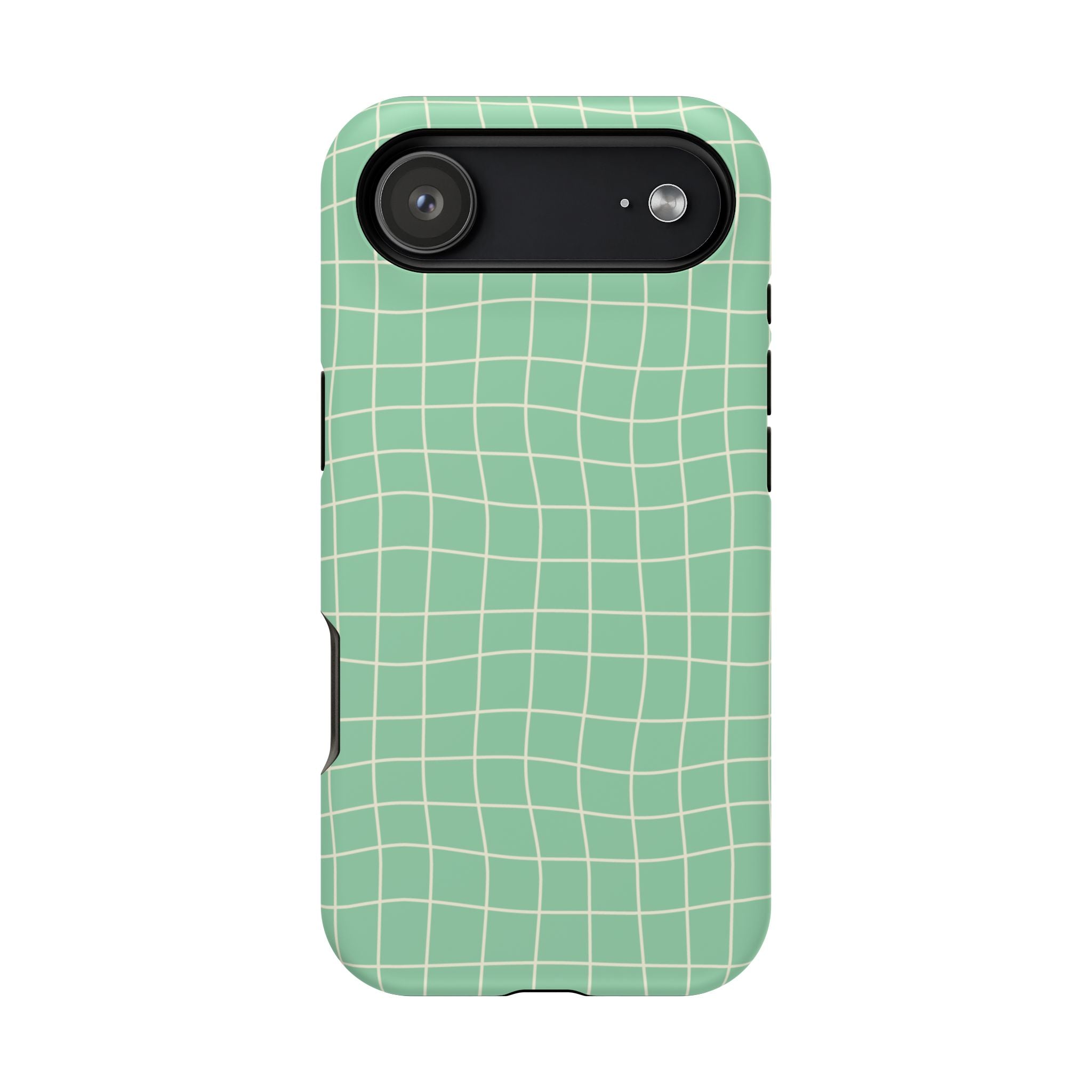 Pistachio Grid - Tough MagSafe Case