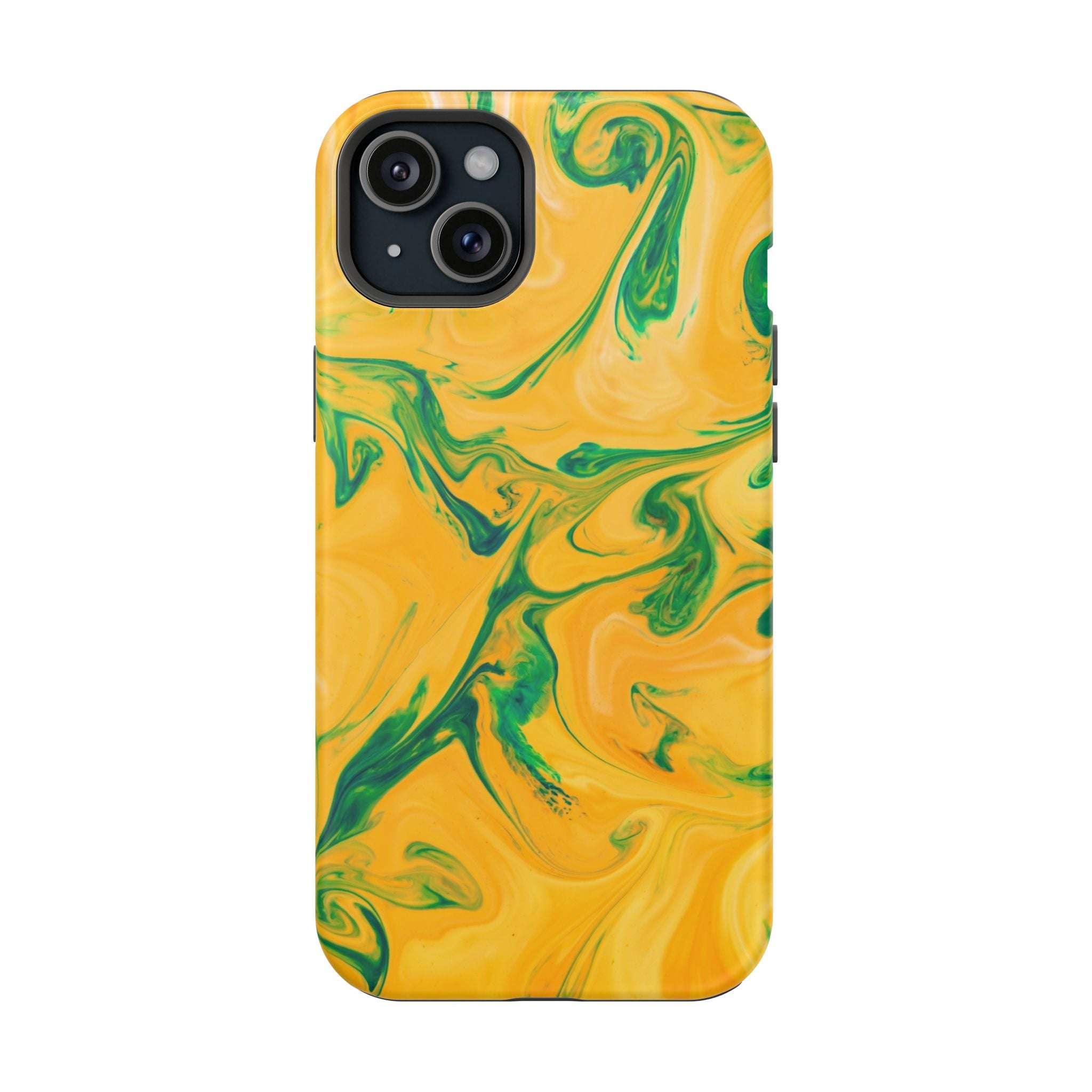 Lime Marble - Tough MagSafe Case