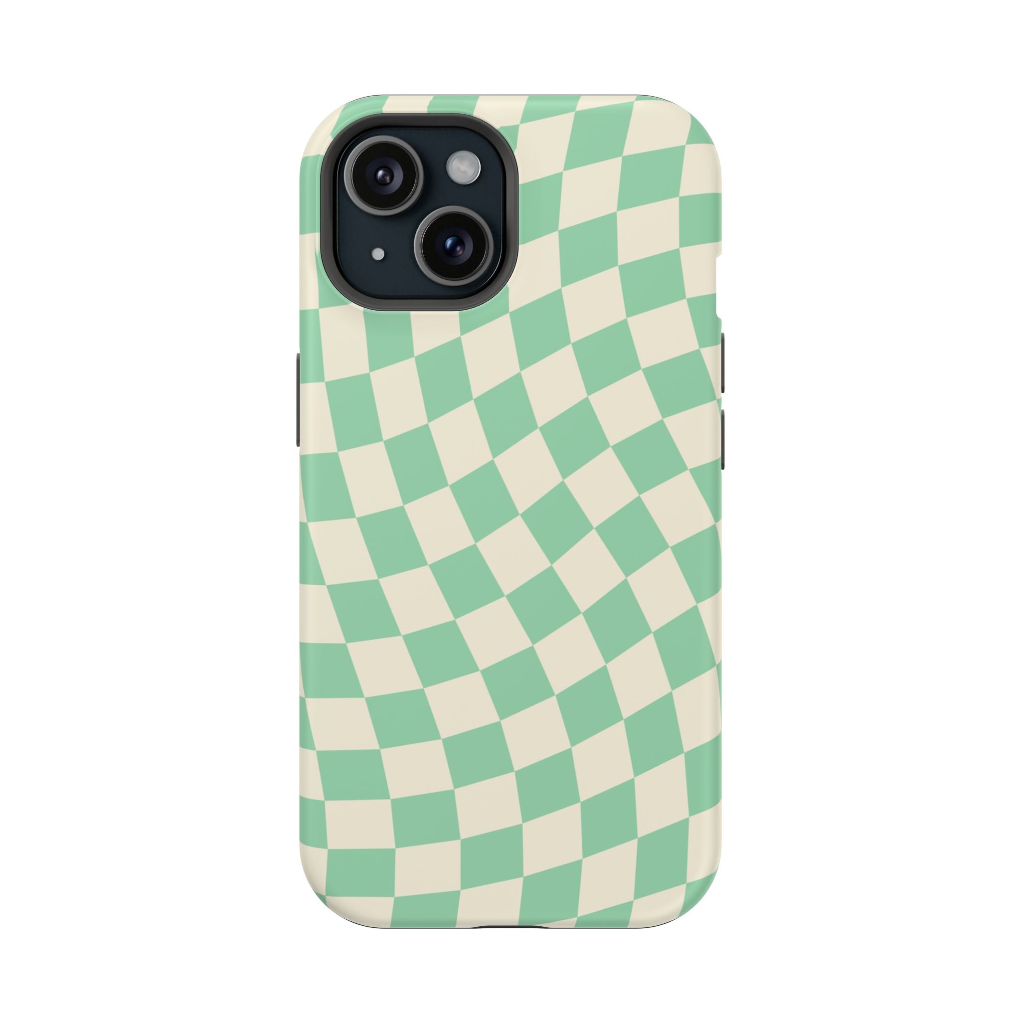 Pistachio Checkers - Tough MagSafe Case