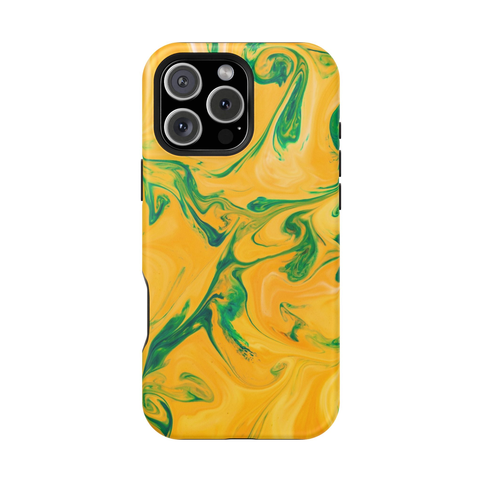 Lime Marble - Tough MagSafe Case