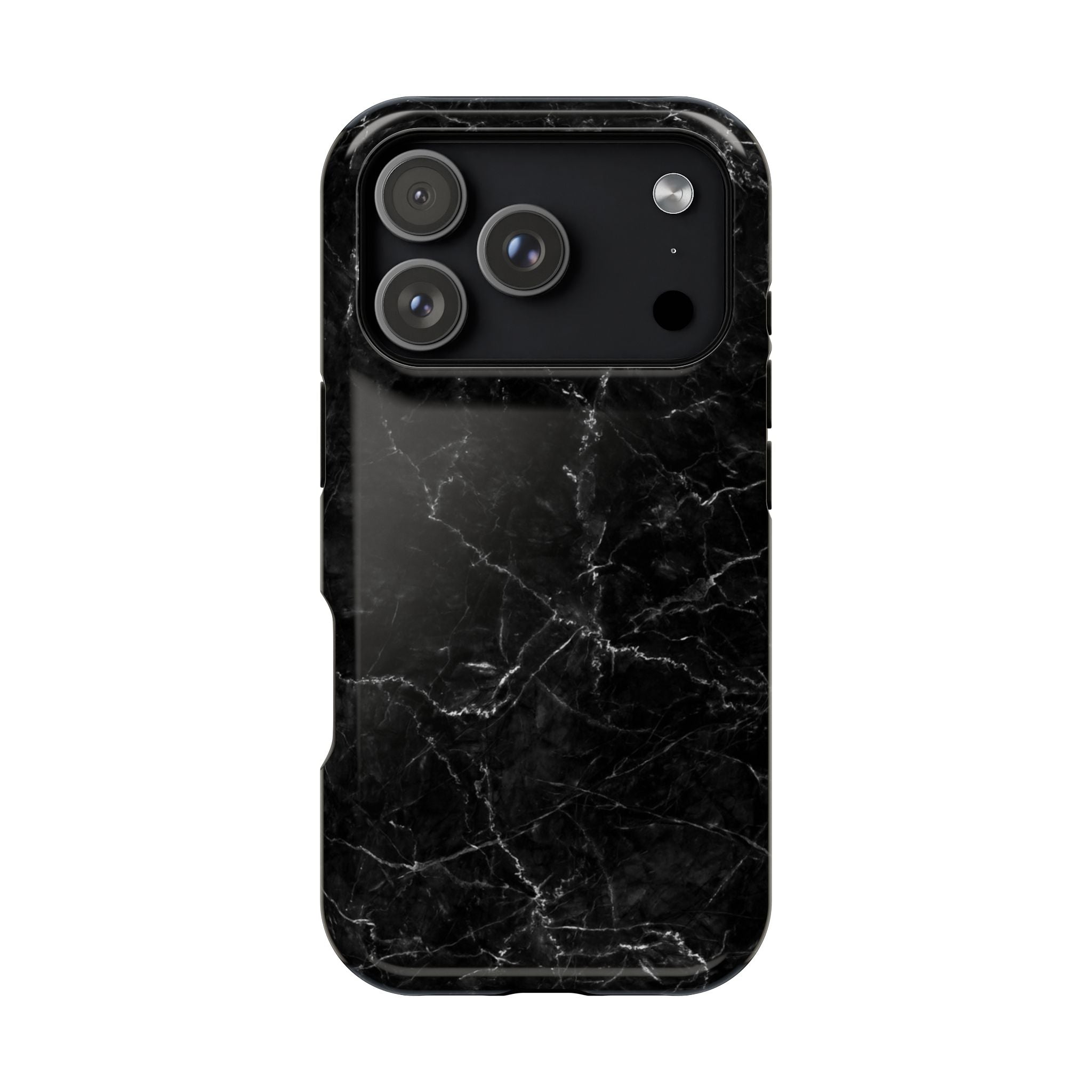 Marquina Black - Tough MagSafe Case