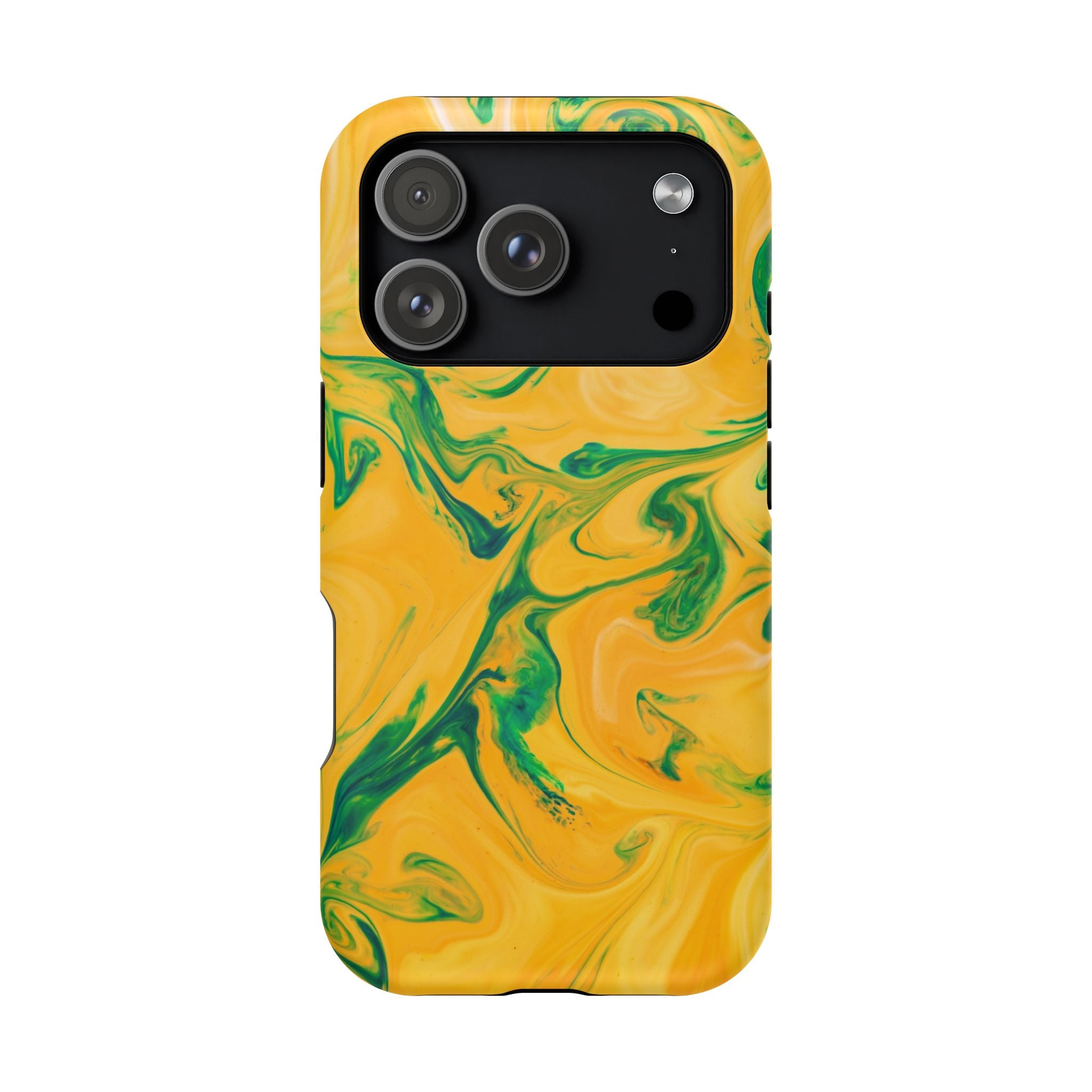 Lime Marble - Tough MagSafe Case