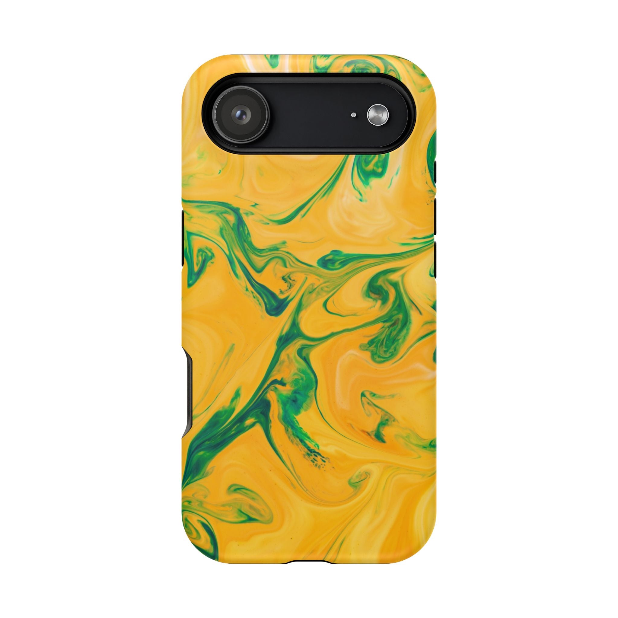 Lime Marble - Tough MagSafe Case