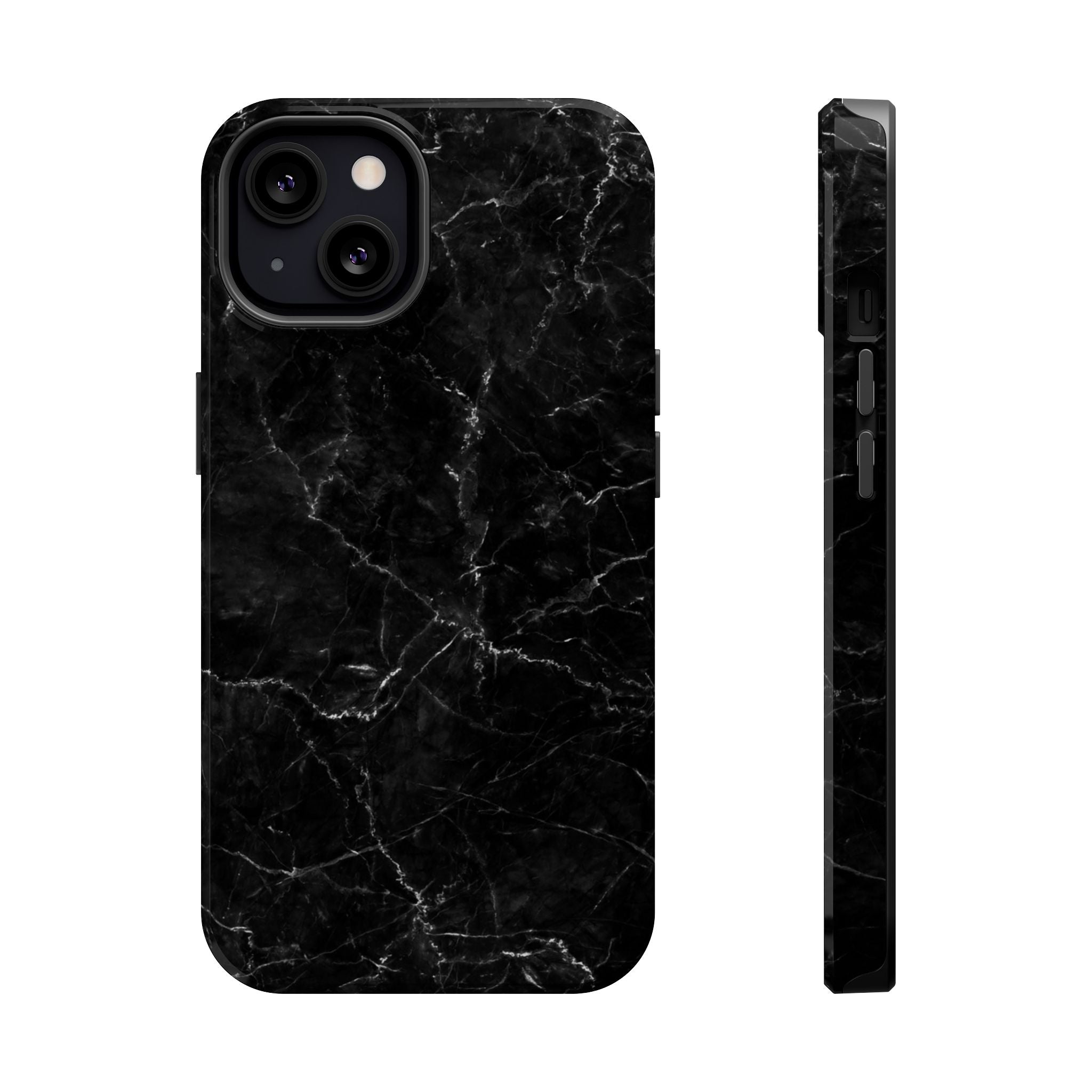 Marquina Black - Tough MagSafe Case