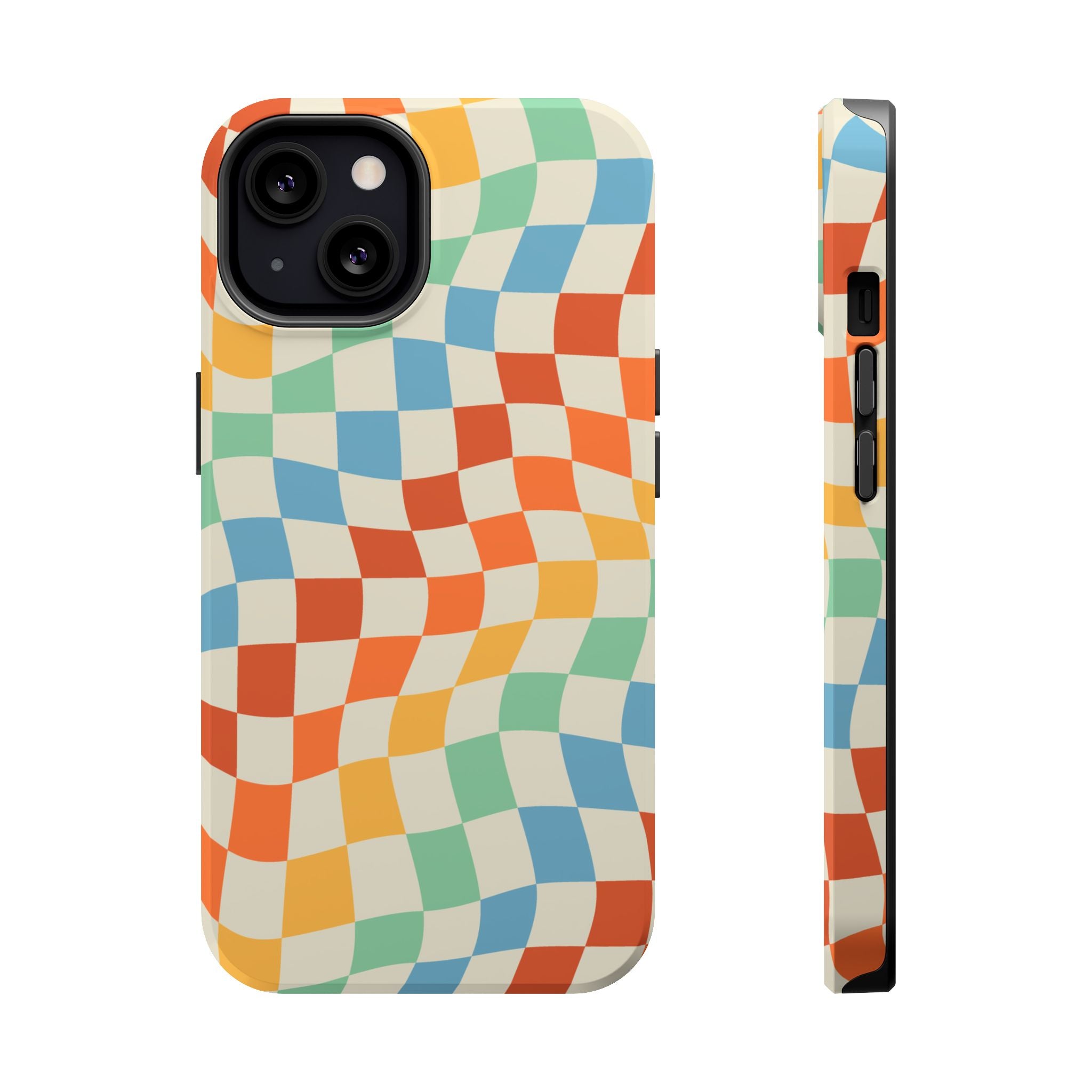 Retro Checkers - Tough MagSafe Case
