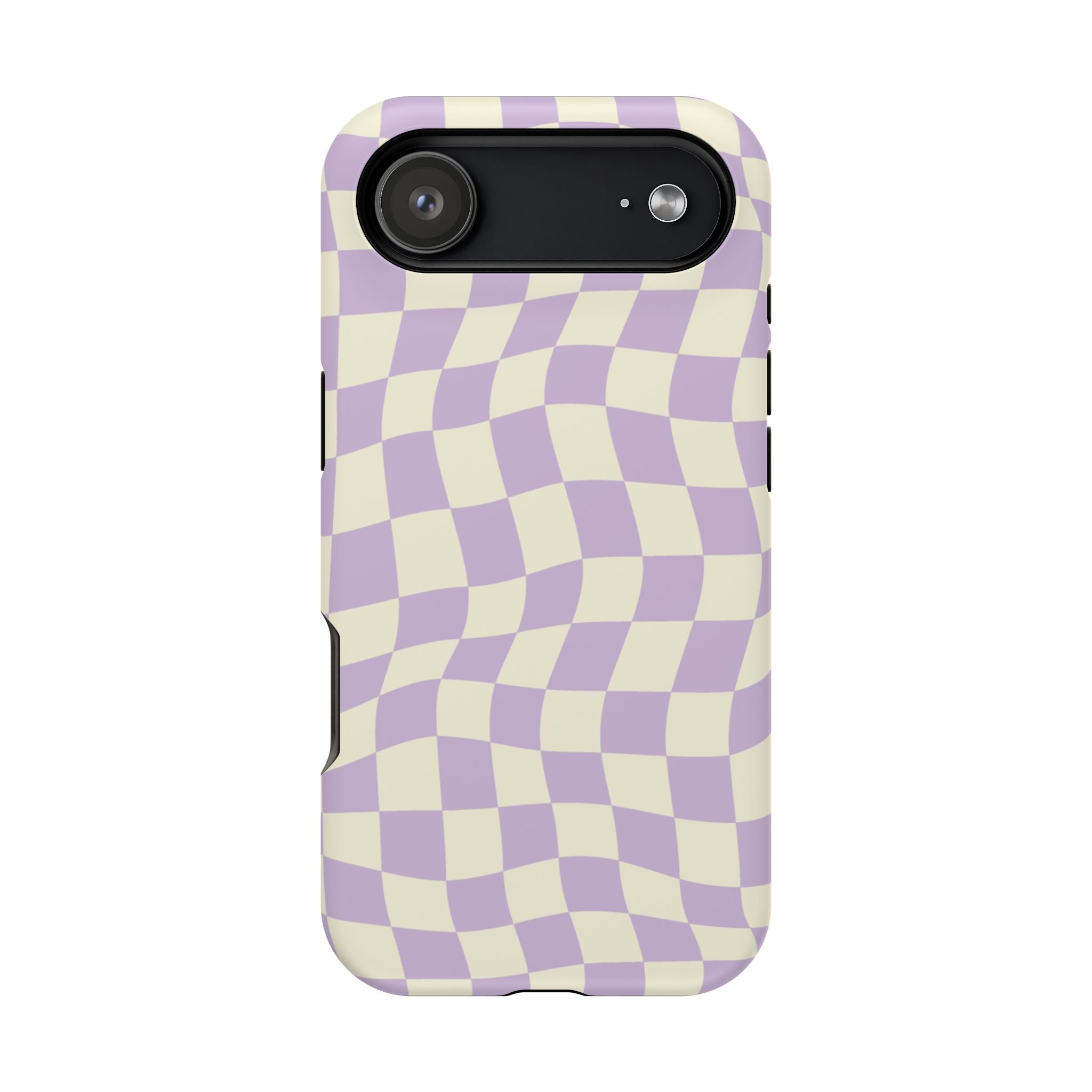 Lavender Checkers - Tough MagSafe Case